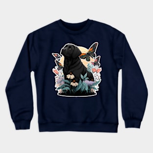 Black Labrador Retriever Crewneck Sweatshirt